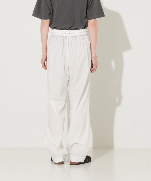 NOMINE（ノミネ）の「ステッチタックパンツ（その他パンツ・レディース・ホワイト/ブラック/ブルー・S/M）」の7枚目の写真