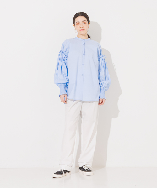 NOMINE（ノミネ）の「ステッチタックパンツ（その他パンツ・レディース・ホワイト/ブラック/ブルー・S/M）」の19枚目の写真