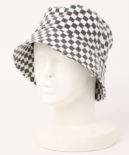 improves（インプローブス）の「チェッカー バケットハット（ハット・メンズ・ホワイト/ブラウン/グリーン/グレー・FREE）」の15枚目の写真