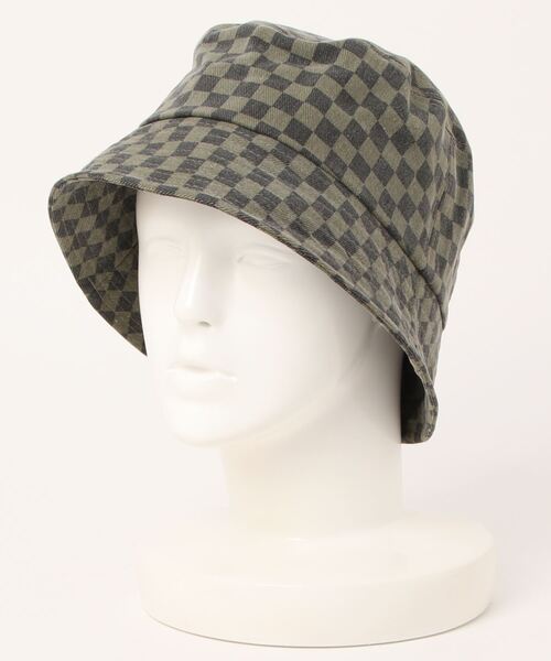 improves（インプローブス）の「チェッカー バケットハット（ハット・メンズ・ホワイト/ブラウン/グリーン/グレー・FREE）」の12枚目の写真