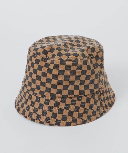 improves（インプローブス）の「チェッカー バケットハット（ハット・メンズ・ホワイト/ブラウン/グリーン/グレー・FREE）」の22枚目の写真