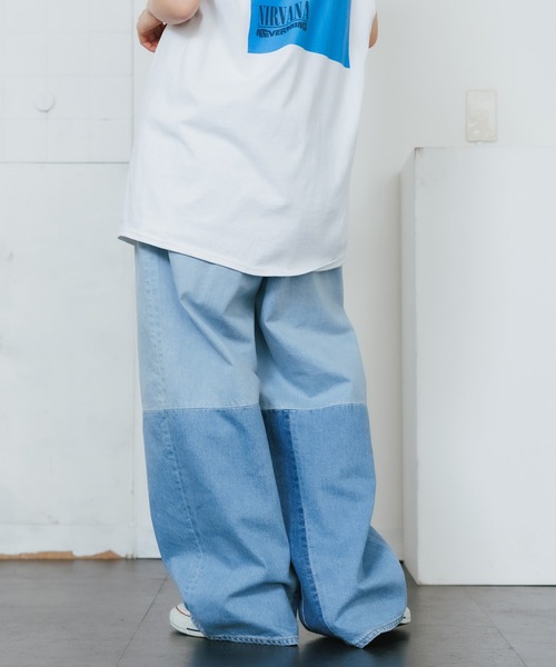 FACETASM 切替ワイドデニム ファセッタズム FACETASM（ファセッタズム）の「FACETASM/ファセッタズム