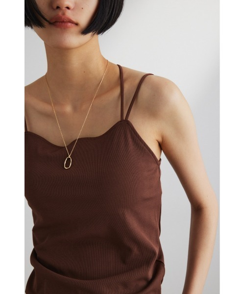 STYLEMIXER(スタイルミキサー)の「2WAYストリングカップ付きキャミソール(キャミソール・レディース・ブラック/ベージュ/ブラウン・SMALL/MEDIUM)」の18枚目の写真