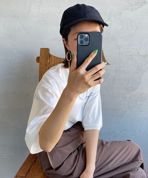 halo commodity（ハロ　コモディティー）の「[HALO COMMODITY/ハロ コモディティー] USUAL 6パネルキャップ（キャップ・レディース・ブラック/モスグリーン/グレイッシュベージュ・F）」の4枚目の写真