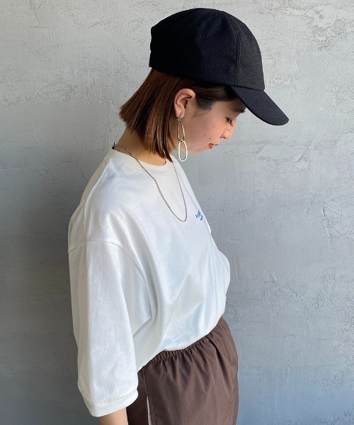 halo commodity（ハロ　コモディティー）の「[HALO COMMODITY/ハロ コモディティー] USUAL 6パネルキャップ（キャップ・レディース・ブラック/モスグリーン/グレイッシュベージュ・F）」の5枚目の写真