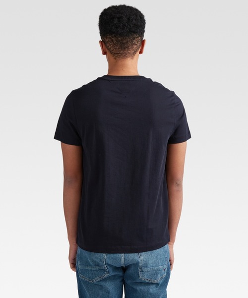 TOMMY HILFIGER（トミーヒルフィガー）の「ラウンデルグラフィックTシャツ（Tシャツ/カットソー・メンズ・ブラック/ネイビー/ホワイト・LARGE/MEDIUM/SMALL/X-LARGE）」の5枚目の写真