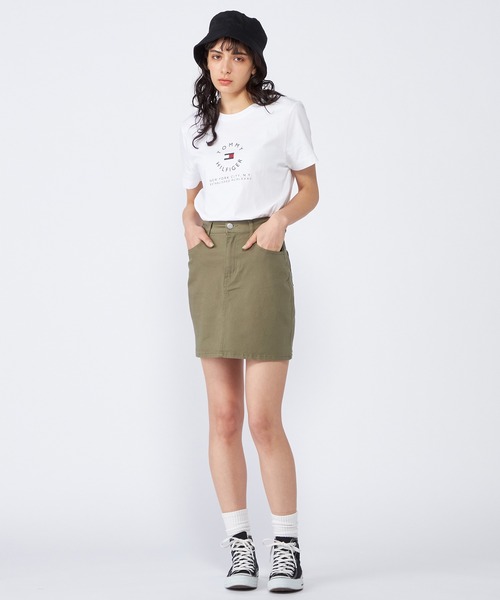 TOMMY HILFIGER（トミーヒルフィガー）の「ラウンデルグラフィックTシャツ（Tシャツ/カットソー・メンズ・ブラック/ネイビー/ホワイト・LARGE/MEDIUM/SMALL/X-LARGE）」の12枚目の写真