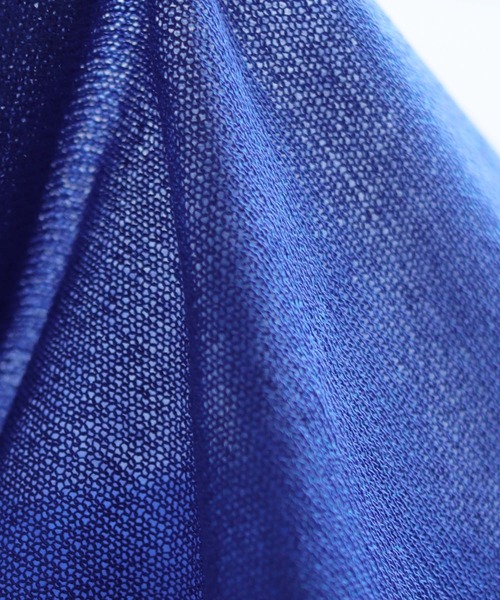 cheriella（シェリエラ）の「【cheriella】袖スリットシアーニットトップス SLEEVE SLIT SHEER KNIT TOPS（ニット/セーター・レディース・ブラック/ブルー/オフホワイト/グリーン/オレンジ・M）」の7枚目の写真