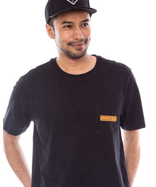 ELEMENT(エレメント)の「ELEMENT メンズ 【SMOKEY BEAR】 SBXE CAPITAN POCKET SS Tシャツ 【2023年春夏モデル】/エレメント半袖Tシャツ(Tシャツ/カットソー・メンズ・ブラック・LARGE/X-LARGE/MEDIUM)」の4枚目の写真