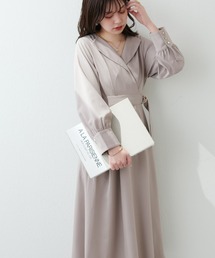 natural couture | オープンネックレディワンピース(ワンピース)