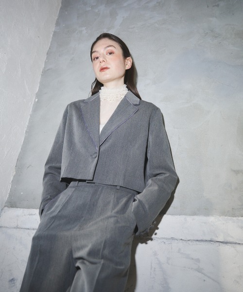 MIRO AMURETTE(ミロアミュレット)の「sheer frill blouse/シアーフリルトップス(その他トップス・レディース・ベージュ・FREE)」の9枚目の写真