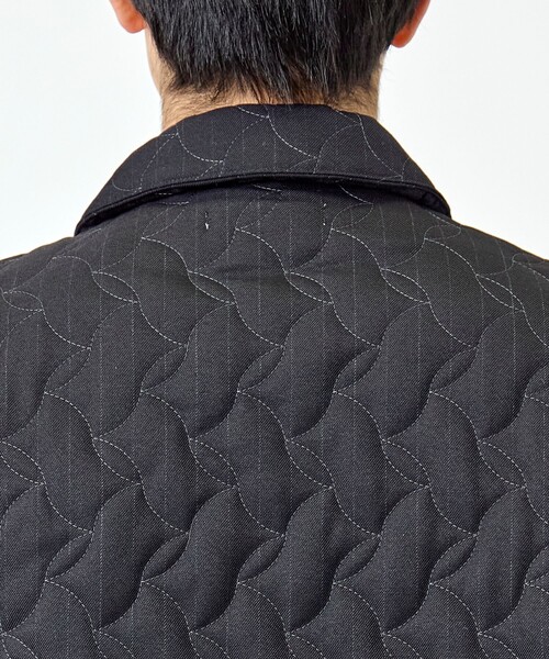 Jieda（ジエダ）の「2WAY QUILTING JACKET（ブルゾン・メンズ・ブラック・1/2）」の17枚目の写真