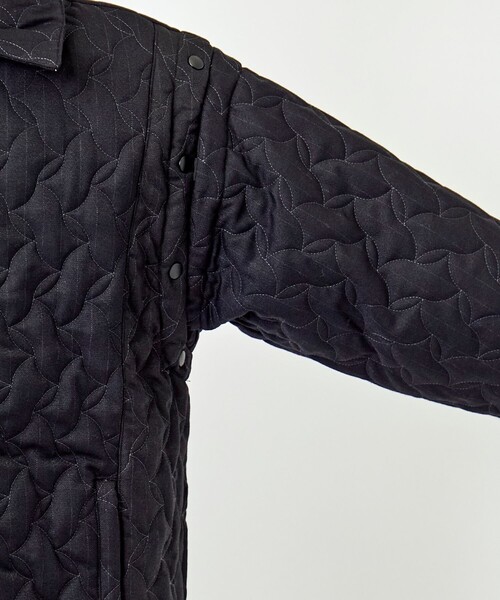 Jieda（ジエダ）の「2WAY QUILTING JACKET（ブルゾン・メンズ・ブラック・1/2）」の18枚目の写真