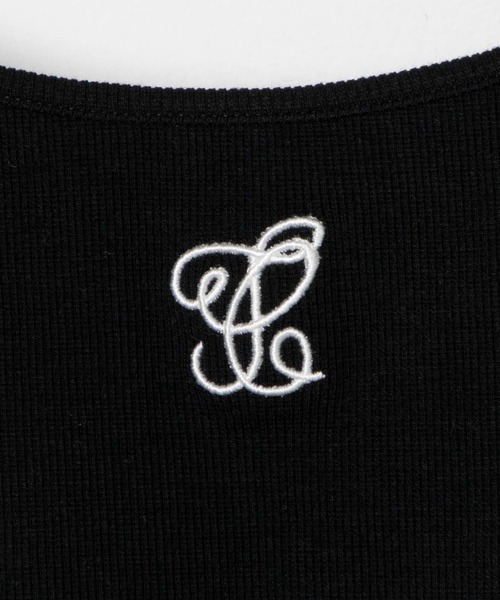 WEGO（ウィゴー）の「WEGO/ロゴ刺繍カップインショートキャミ（キャミソール・レディース・ブラック/ホワイト・FREE）」の20枚目の写真