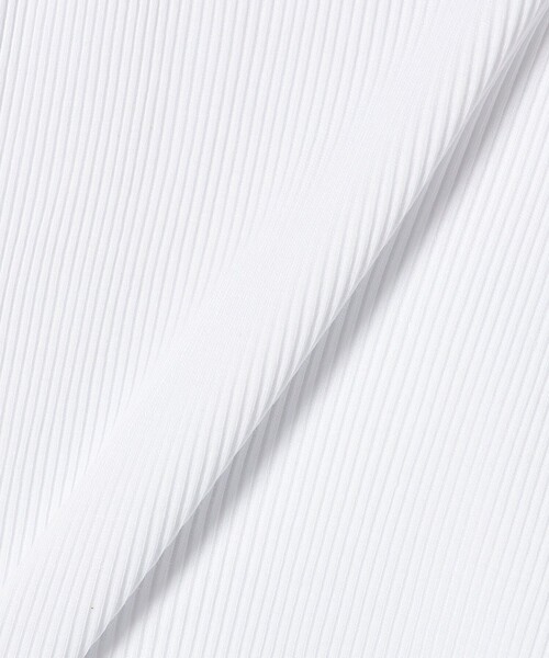 BASIC COTTON(ベーシックコットン)の「BASIC COTTON: レース リブ キャミソール(キャミソール・レディース・ホワイト/ブラック/ベージュ・ONE SIZE)」の9枚目の写真