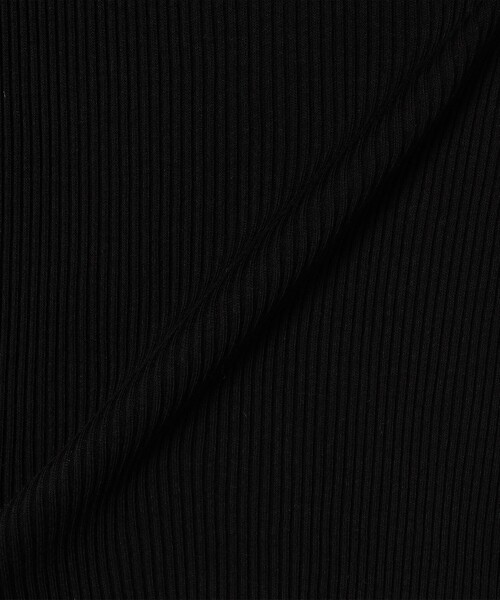 BASIC COTTON(ベーシックコットン)の「BASIC COTTON: レース リブ キャミソール(キャミソール・レディース・ホワイト/ブラック/ベージュ・ONE SIZE)」の10枚目の写真