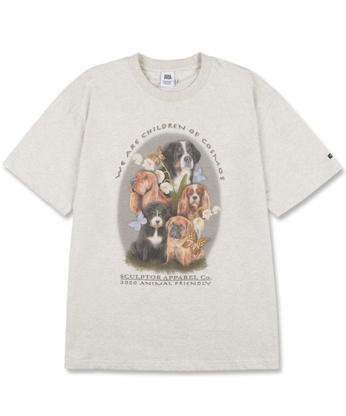 【GENERAL IDEA】Puppy Friends Loose Fit ティーシャツ GENERAL IDEA】Puppy Friends Loose Fit ティーシャツ (GENERAL