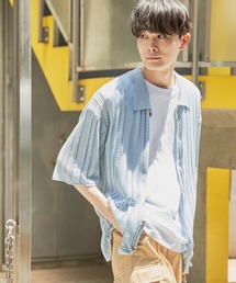WEGO | WEGO/メッシュニットBIGシャツ(シャツ/ブラウス)