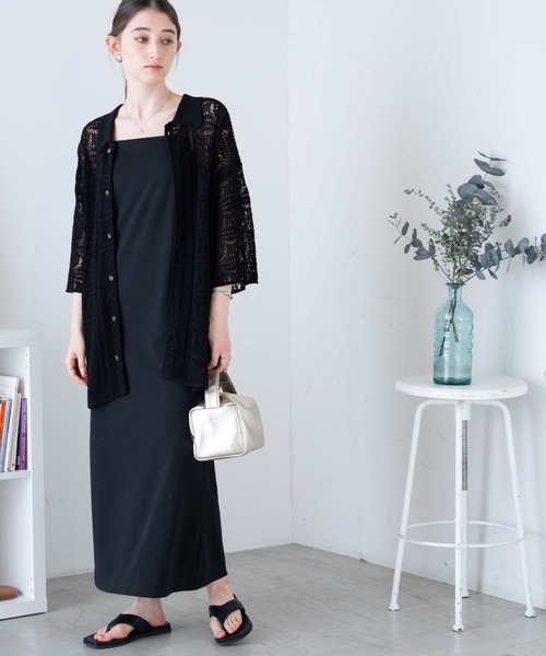 WEGO（ウィゴー）の「WEGO/メッシュニットBIGシャツ（シャツ/ブラウス・メンズ・グリーン/サックスブルー/マスタード/ブラック/オフホワイト/ベージュ/ダークオレンジ/ターコイズブルー/その他2/その他1・MEDIUM/LARGE）」の13枚目の写真