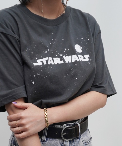 ARCHIVER(アーカイバ)の「【Bz】STAR WARSプリントユニセックスBIGTシャツ/プリントTシャツ(RZ)(Tシャツ/カットソー・メンズ・ブラック/スミクロ/オフホワイト/ピンク・FREE)」の12枚目の写真