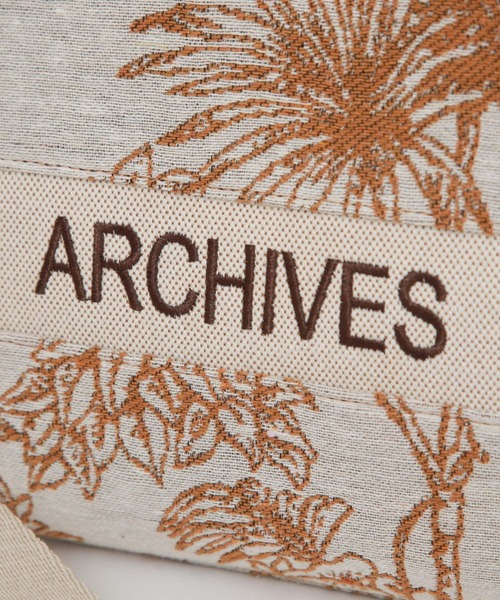 archives(アルシーヴ)の「ロゴジャガードバッグ(ショルダーバッグ・レディース・キャメル/ブラック・FREE)」の6枚目の写真
