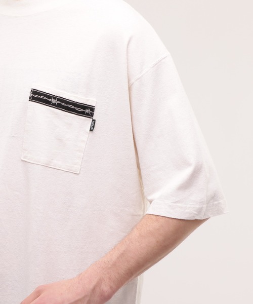 TENBOX(テンボックス)の「MANASTASH×TENBOX(マナスタッシュ×テンボックス) HEMP リバーシブルTEE(Tシャツ/カットソー・メンズ・その他24/ホワイト/ブラック・L/M/XL)」の10枚目の写真