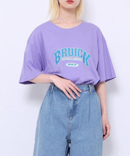 WOND(ウォンド)の「BRUICK Tシャツ(Tシャツ/カットソー・レディース・ブラック/ホワイト/パープル・FREE)」の3枚目の写真