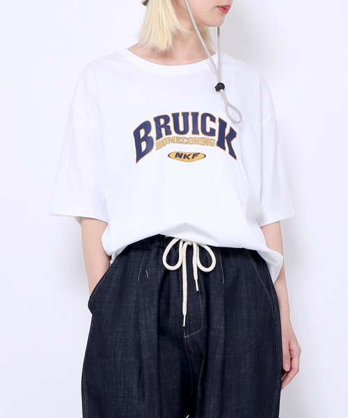 WOND(ウォンド)の「BRUICK Tシャツ(Tシャツ/カットソー・レディース・ブラック/ホワイト/パープル・FREE)」の1枚目の写真