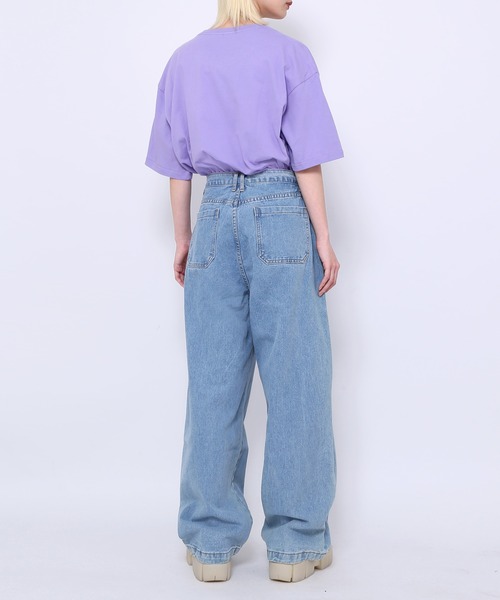 WOND(ウォンド)の「BRUICK Tシャツ(Tシャツ/カットソー・レディース・ブラック/ホワイト/パープル・FREE)」の8枚目の写真