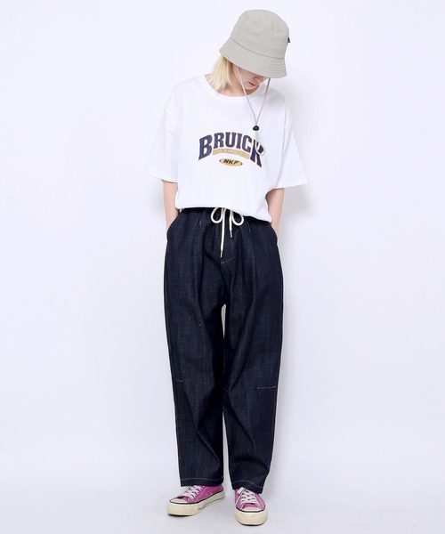 WOND(ウォンド)の「BRUICK Tシャツ(Tシャツ/カットソー・レディース・ブラック/ホワイト/パープル・FREE)」の6枚目の写真