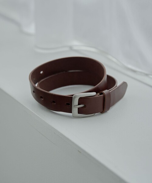 coen(コーエン)の「栃木レザーベルト30mm(ベルト・レディース・ブラック/ダークブラウン/ブラウン・FREE)」の9枚目の写真