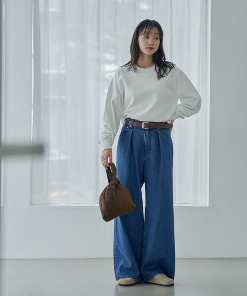 coen(コーエン)の「栃木レザーベルト30mm(ベルト・レディース・ブラック/ダークブラウン/ブラウン・FREE)」の14枚目の写真