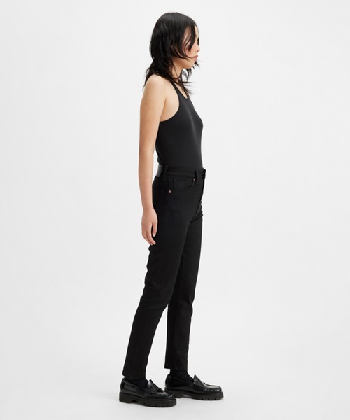 Levi's(リーバイス)の「Levi's/リーバイス ハイライズ スリムジーンズ ブラック RINSE MADE OF JAPAN(デニムパンツ・レディース・ブラック・26inch/27inch/24inch/28inch/23inch/25inch)」の14枚目の写真