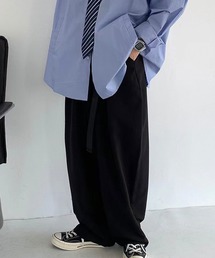 Theater code | tuck wide slacks/ワイド スラックス(スラックス)