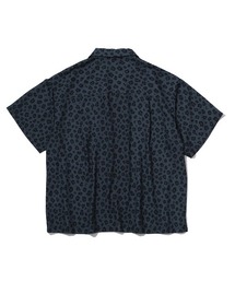 kebozメンズ長袖コットン100％襟付きレオパード KEBOZ（ケボズ）の「LEOPARD SHIRT（シャツ/ブラウス）」 - WEAR