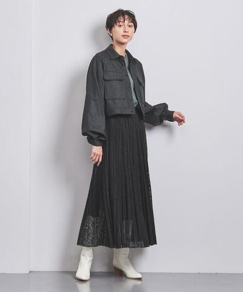 THE RERACS（ザ・リラクス）の「＜THE RERACS＞ショート CPO シャツジャケット（その他アウター・レディース・ダークグレー/ネイビー・38）」の7枚目の写真