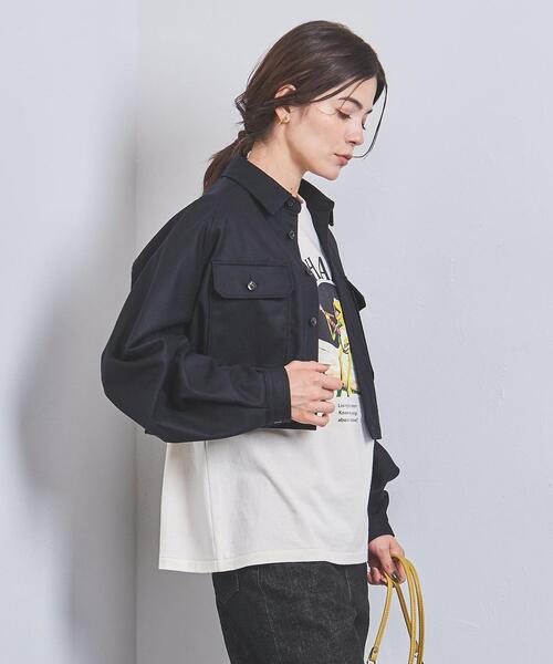 THE RERACS（ザ・リラクス）の「＜THE RERACS＞ショート CPO シャツジャケット（その他アウター・レディース・ダークグレー/ネイビー・38）」の9枚目の写真