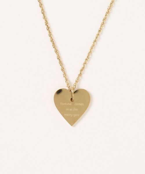 LOWRYS FARM（ローリーズファーム）の「ステンレスプレートネックレス　973053（ネックレス・レディース・シルバー/ゴールド/シルバー系その他/ゴールド系その他・FREE）」の4枚目の写真