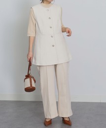 RANAN（ラナン）の「ペプラムツイードジレ（スーツベスト）」 - WEAR