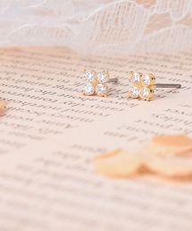 itam | 【itam】アイタム/ キュービックジルコニア フラワーピアス(ピアス（両耳用）)