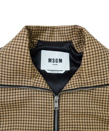 MSGM（エムエスジーエム）の「マイクロチェックウール トラック