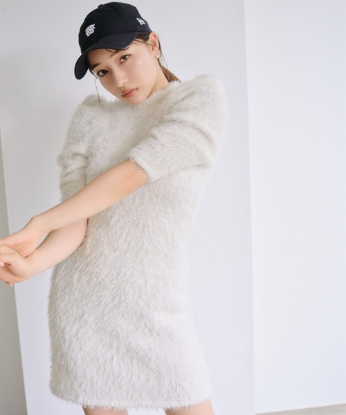 NEW ERA（ニューエラ）の「【SNIDEL|NEW ERA】コラボキャップ（キャップ・レディース・オレンジ/ネイビー/アイボリー/ミント・FREE）」の9枚目の写真