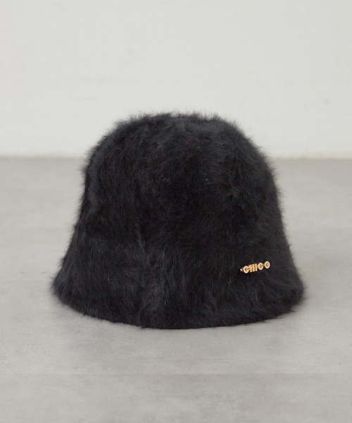 Chico（チコ）の「ブローチ付フェザーバケットハット（ハット・レディース・ベージュ/アイボリー/ブラック・FREE）」の15枚目の写真