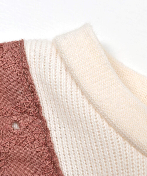 SLAP SLIP(スラップスリップ)の「裾スカラップコーデュロイドッキングワンピース(80~130cm)(ワンピース・キッズ・レッド/ブルー・100cm/130cm/110cm/90cm/120cm/80cm)」の9枚目の写真