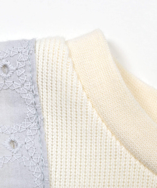 SLAP SLIP(スラップスリップ)の「裾スカラップコーデュロイドッキングワンピース(80~130cm)(ワンピース・キッズ・レッド/ブルー・100cm/130cm/110cm/90cm/120cm/80cm)」の17枚目の写真