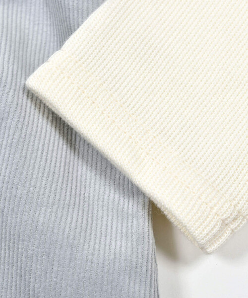 SLAP SLIP(スラップスリップ)の「裾スカラップコーデュロイドッキングワンピース(80~130cm)(ワンピース・キッズ・レッド/ブルー・100cm/130cm/110cm/90cm/120cm/80cm)」の19枚目の写真