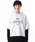 OY�i�I�[���C�j�́u�wOY/�I�[���C�xL.S HOODIE/WHITE/���C���[�h�f�U�C���v���I�[�o�[�p�[�J�[�i�p�[�J�[�j�v�b�z���C�g×�u���b�N