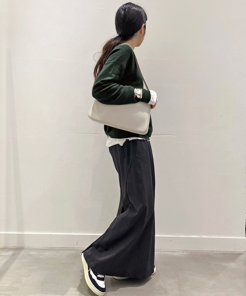 AP STUDIO（エーピーストゥディオ）の「New sweat like Knit（ニット/セーター・レディース・ネイビー/グリーン・FREE）」の11枚目の写真