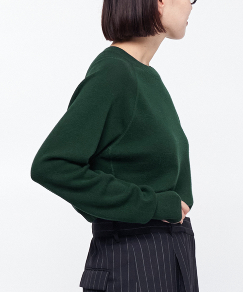 AP STUDIO（エーピーストゥディオ）の「New sweat like Knit（ニット/セーター・レディース・ネイビー/グリーン・FREE）」の19枚目の写真