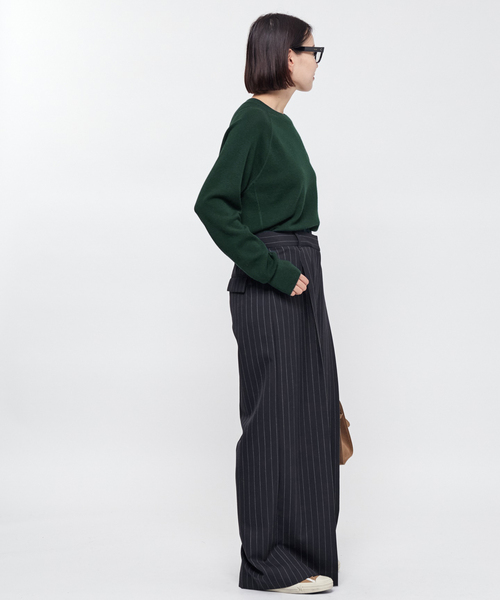 AP STUDIO（エーピーストゥディオ）の「New sweat like Knit（ニット/セーター・レディース・ネイビー/グリーン・FREE）」の22枚目の写真